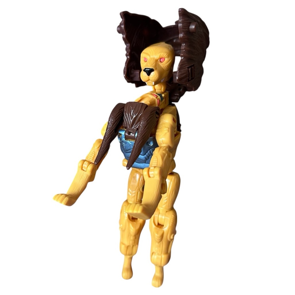 Vintage 1996 Transformers Beast Wars Magnaboss Prowl Lion Action Figure Toy